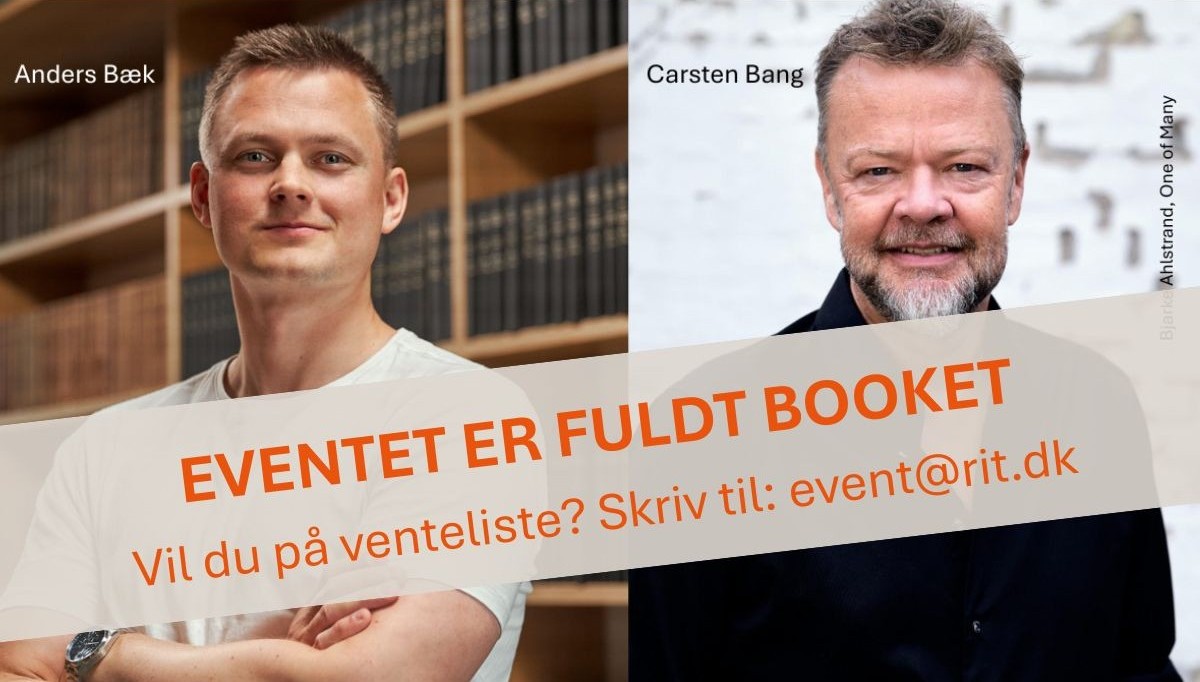 Eventet er booket