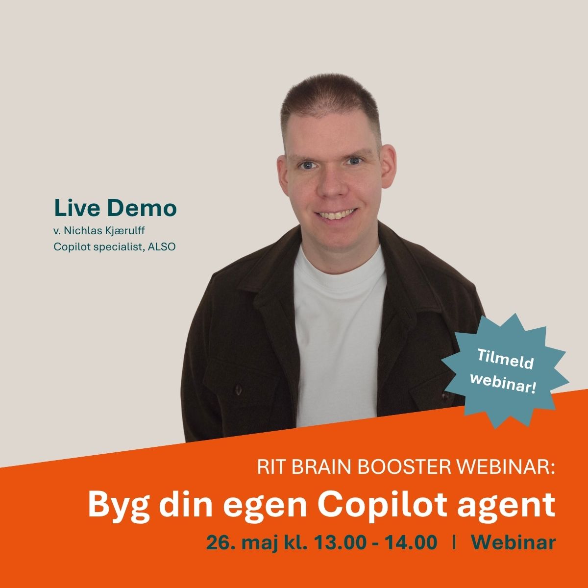 Byg din egen agent i Copilot - Webinar