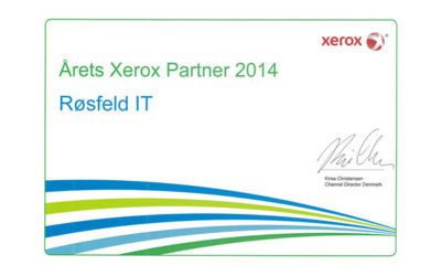 Årets Xerox Partner 2014