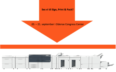 Sign, Print & Pack arrangement