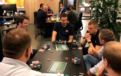Personaleforeningen inviterede til pokeraften