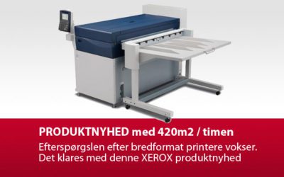 Efterspørgslen efter bredformat printere vokser markant.