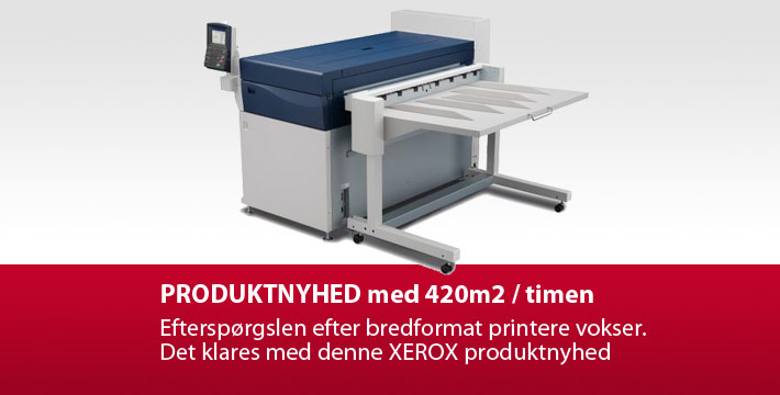 Produktnyhed Xerox bredformat printer: IJP 2000